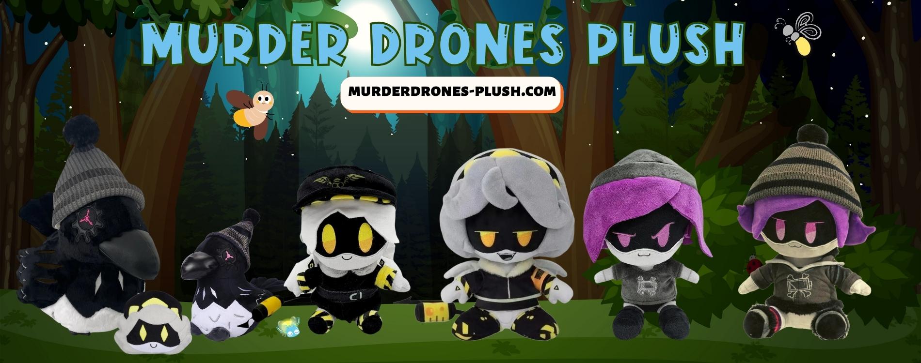 Murder Drones plush banner